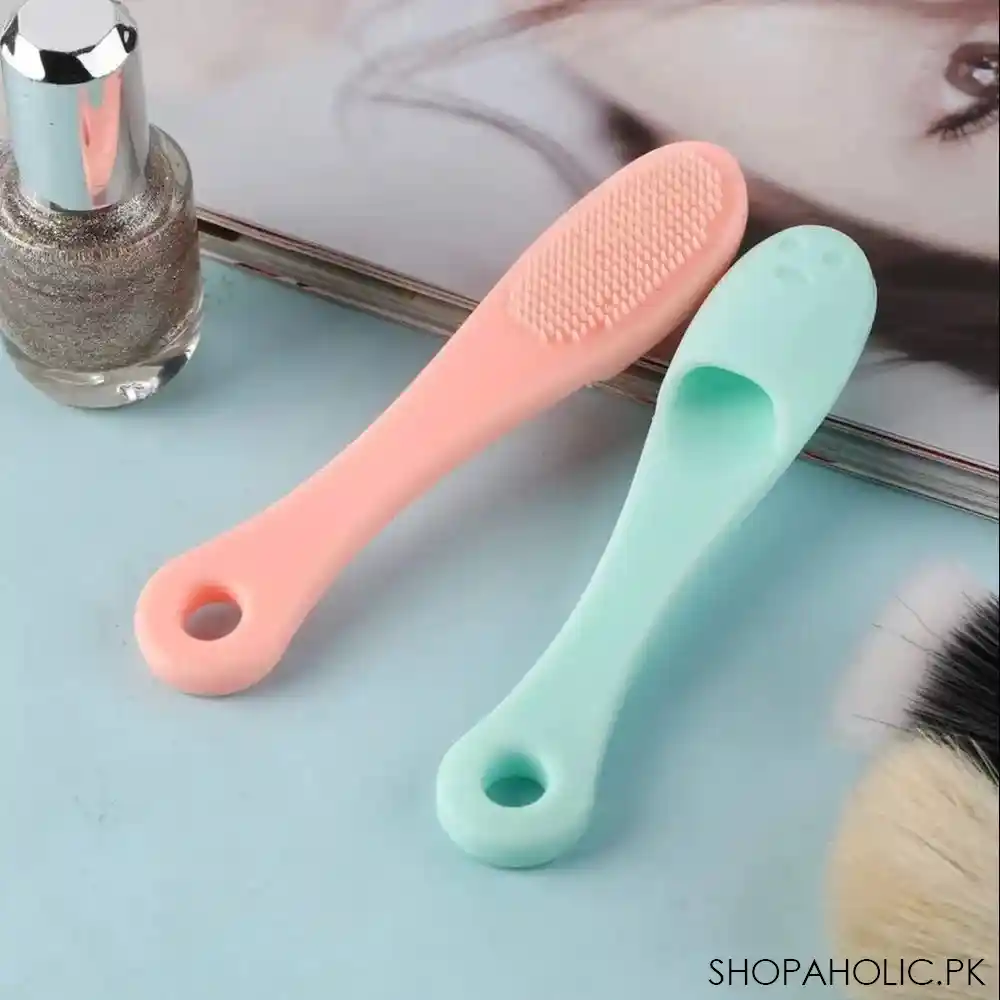 silicone nose finger brush main image