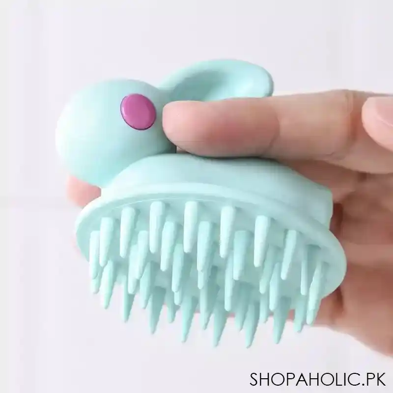 silicone rabbit baby bath brush image5