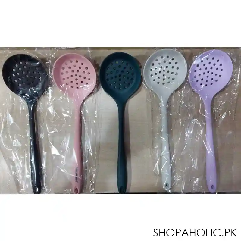 silicone strainer slotted spoon image2