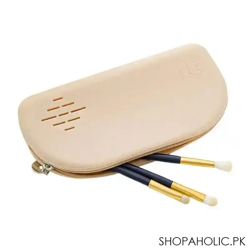 silicone waterproof makeup brush case image2