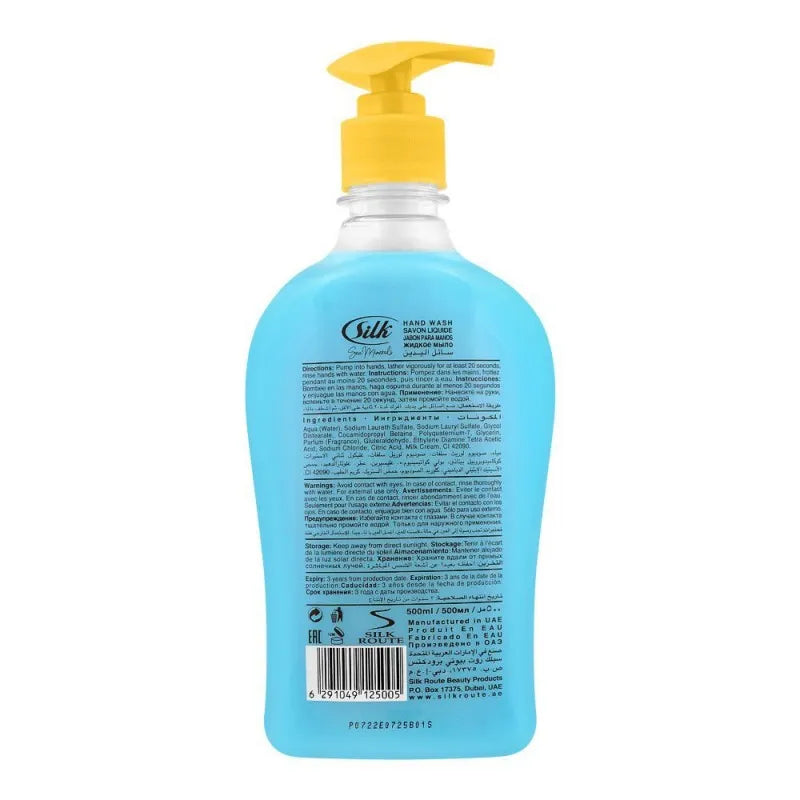 silk sea minerals natural moisturizers hand wash, 500ml image2