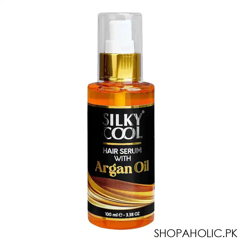 Silky Cool Argan Oil Hair Serum, 100ml - Main Image