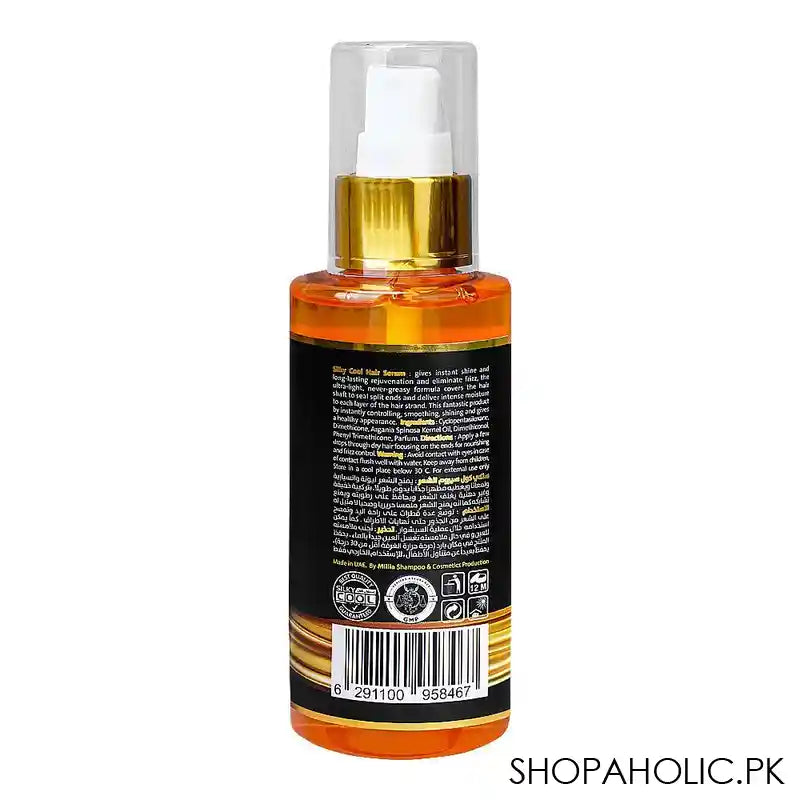 Silky Cool Argan Oil Hair Serum, 100ml - Image 3