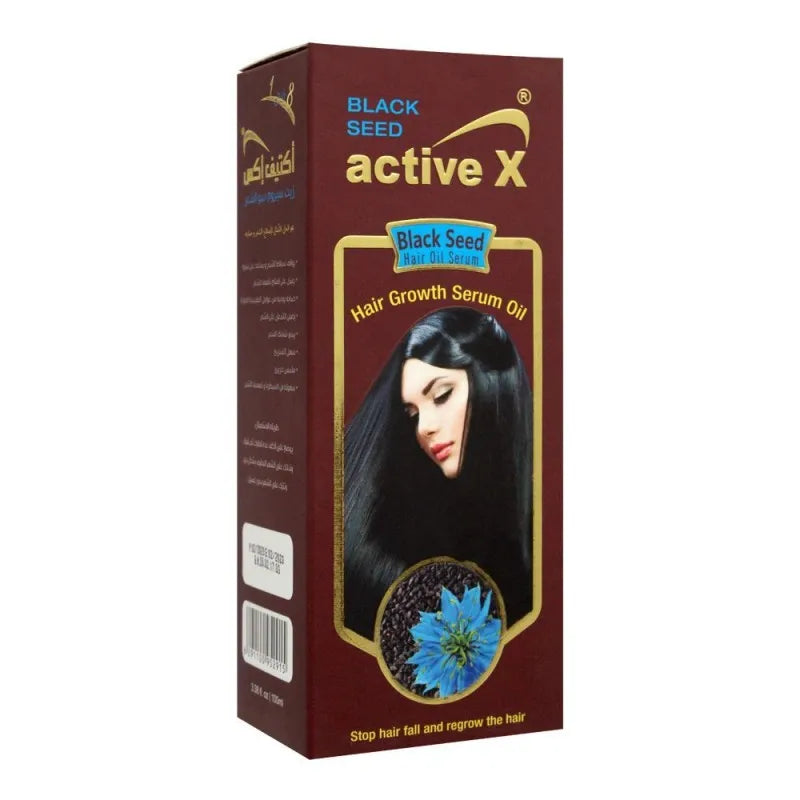 silky cool extra active x black seed hair oil serum, 100ml image2