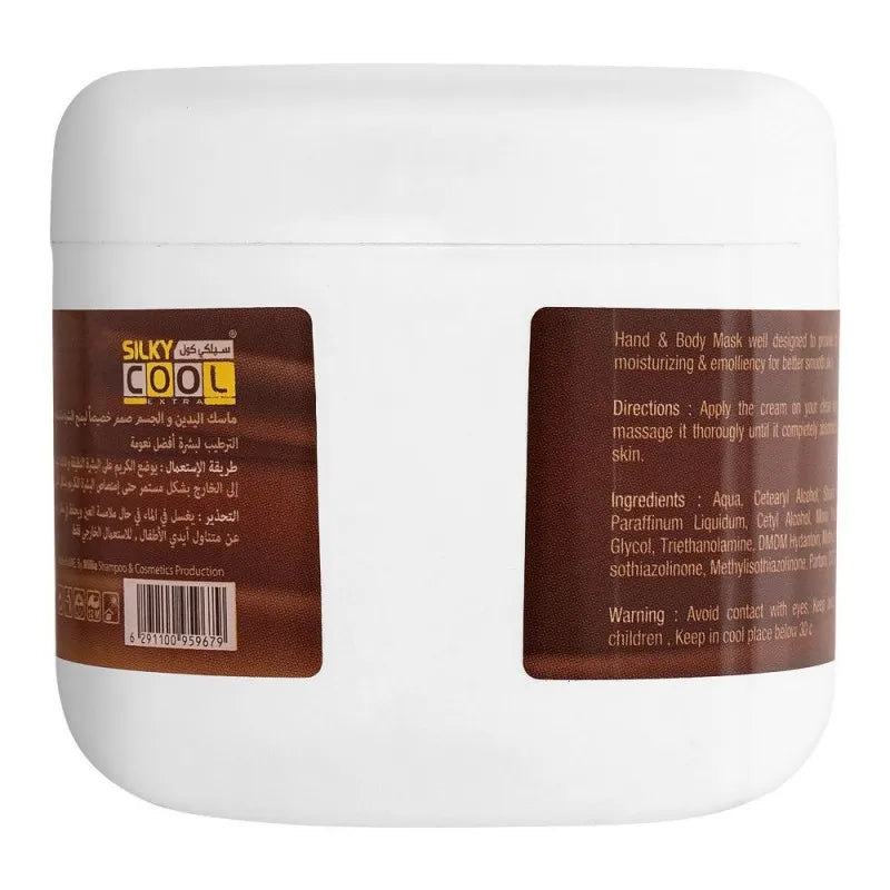 silky cool extra chocolate hand and body mask, 250ml image2