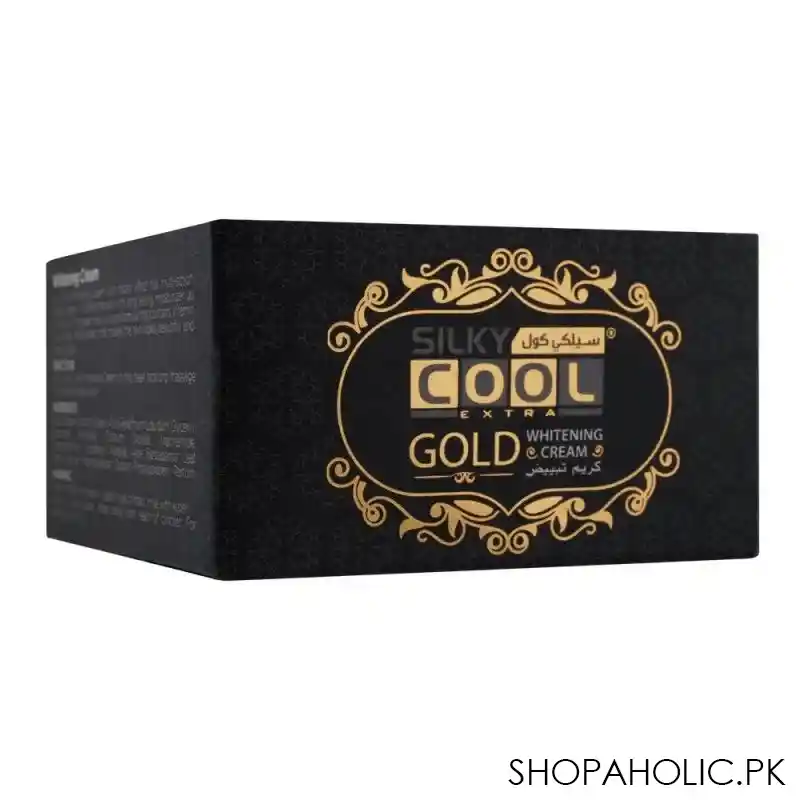 silky cool extra gold whitening cream, 50ml image2