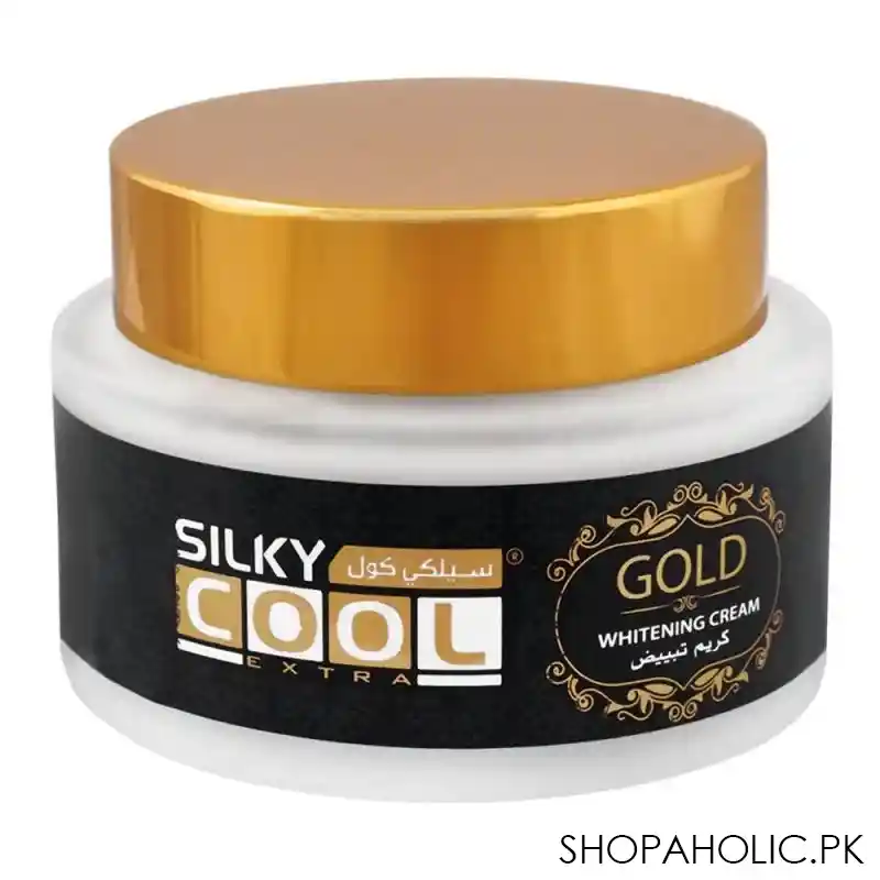 silky cool extra gold whitening cream, 50ml main image