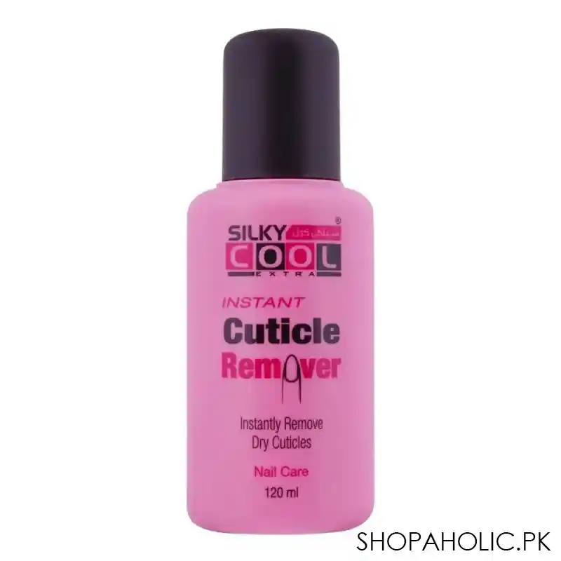 silky cool extra instant cuticle remover, 120ml main image