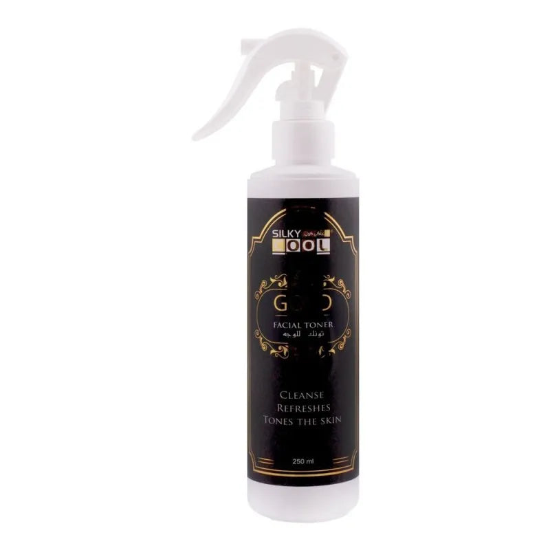 silky cool gold facial toner, 250ml main image