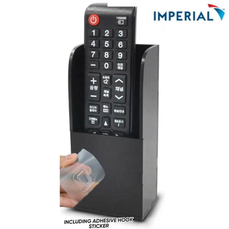 single remote wall holder black main image