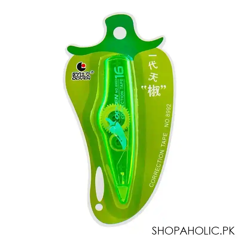 sj correction tape, green, 8992 main image