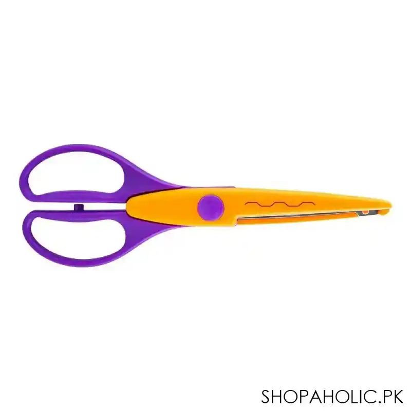 sj craft scissor, 5 inch, orange, 1360 main image