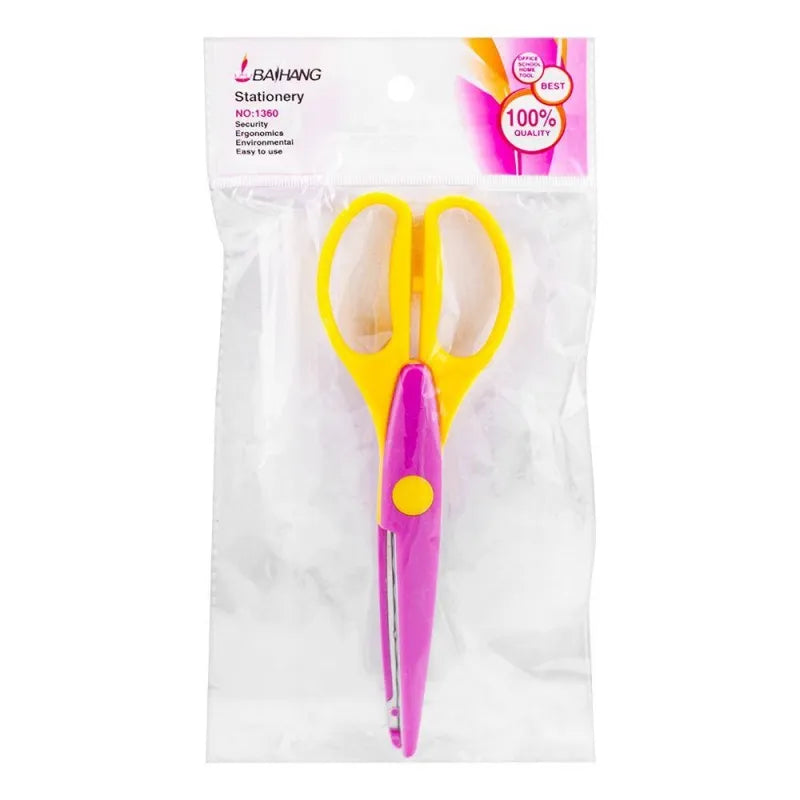 sj craft scissor, 5 inch, pink, 1360 image2