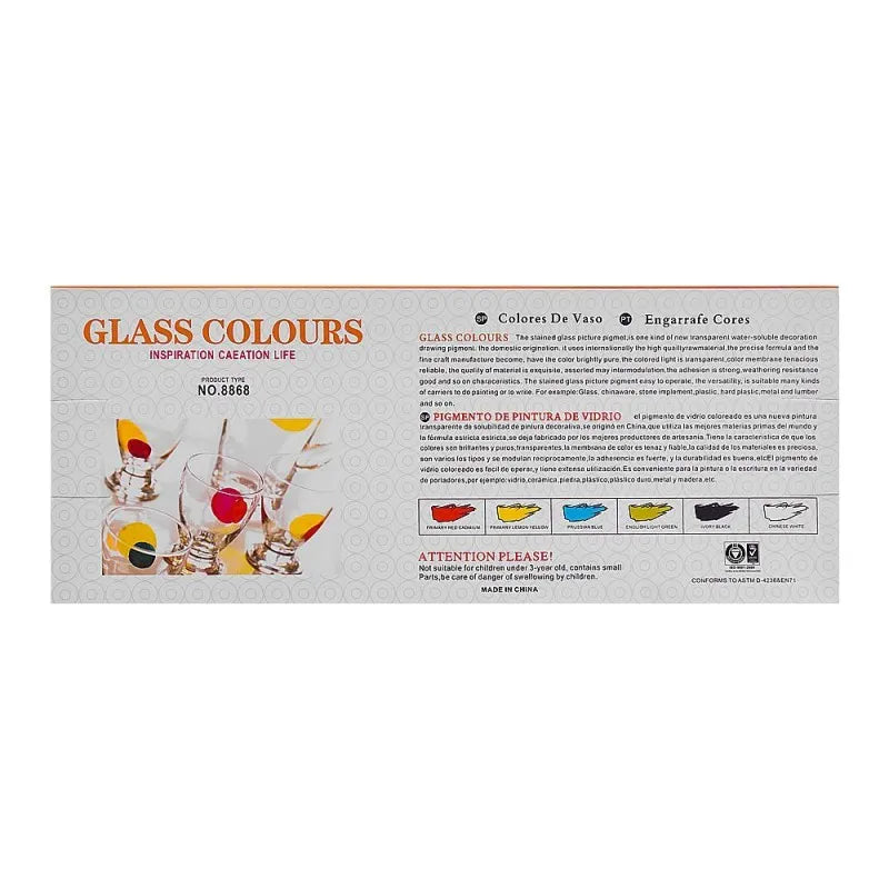 sj glass color, 6 pack, 8868 image2