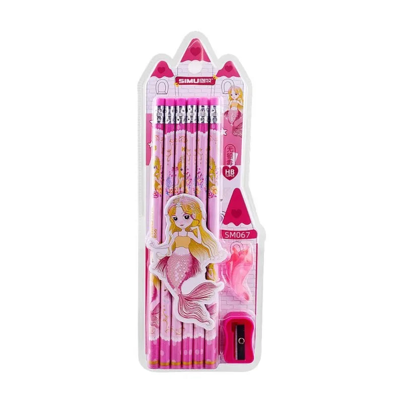 sj mermaid pencil, dark pink, sm 067 main image