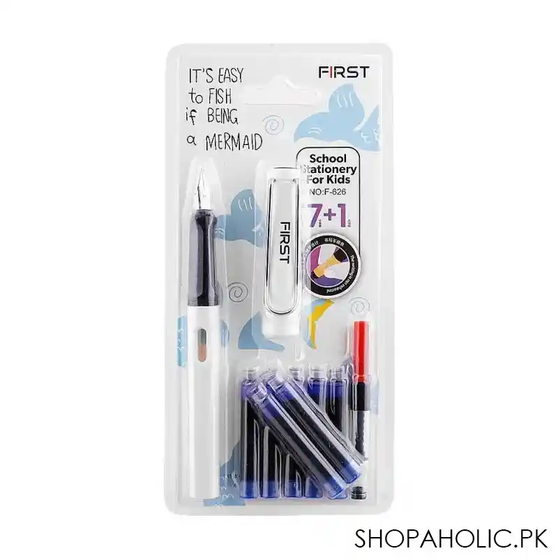 sj refill pen, white, f 626 main image