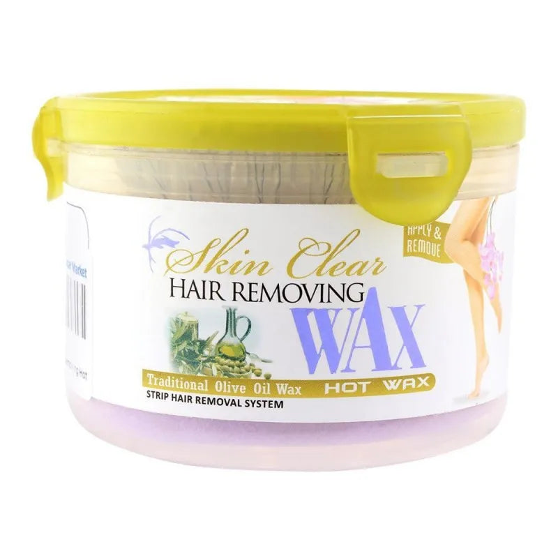 skin clear hair removing hot wax 70gm main image