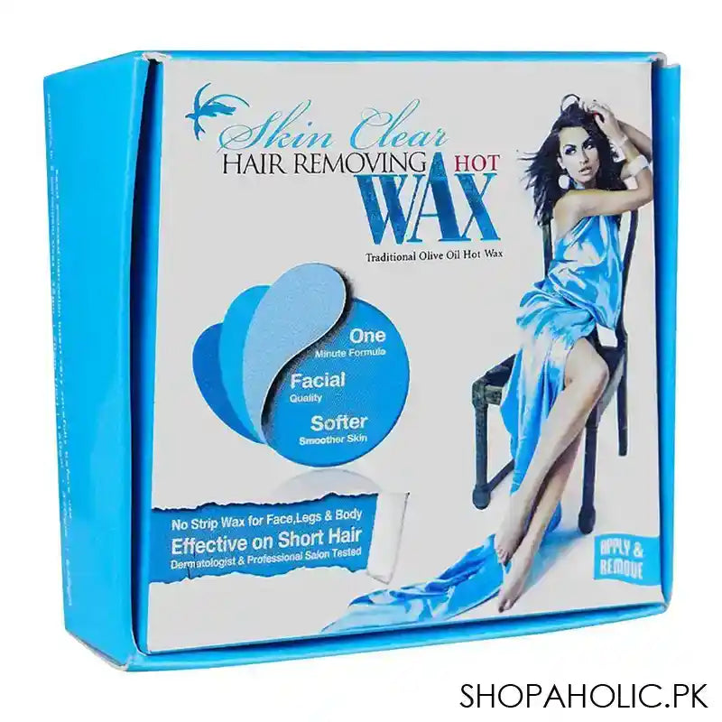 Skin Clear Hair Removing Hot Wax, Olive Oil, For Body, 160g - Image 5