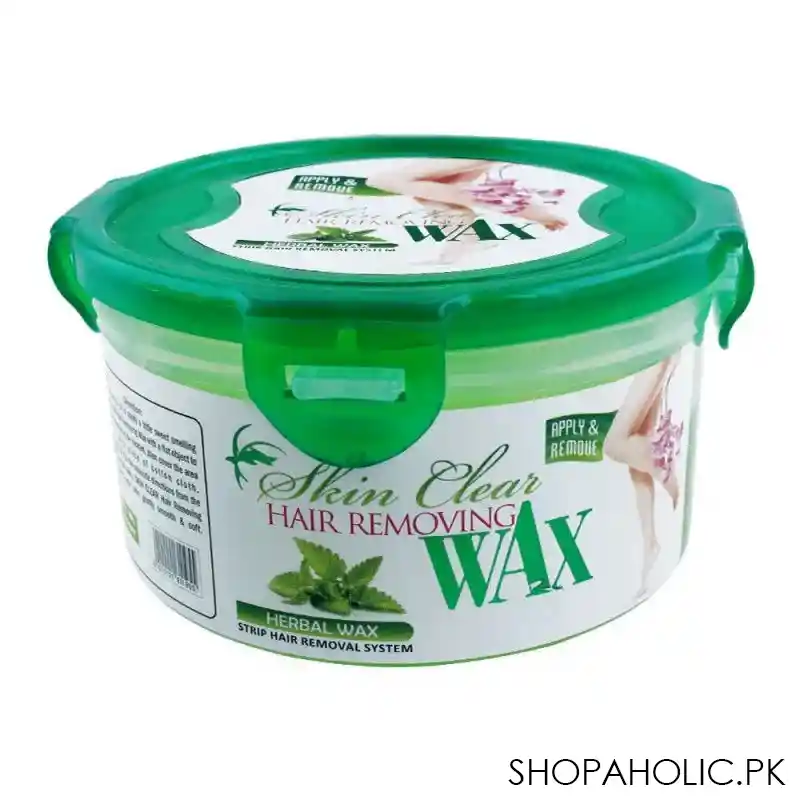 skin clear herbal hair removing wax 500g main image