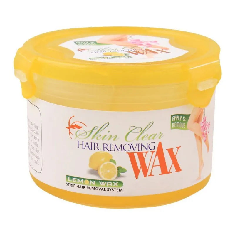 skin clear lemon hair removing wax, 250g main image