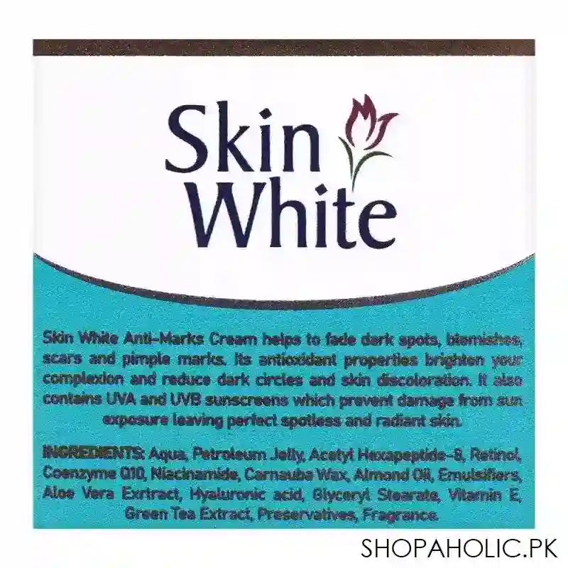 skin white anti marks cream, 30g image2