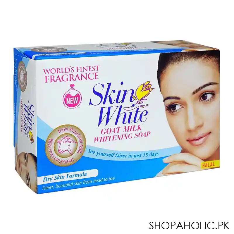 Skin White Dry Skin Formula Soap, Blue, 110g - Main Image