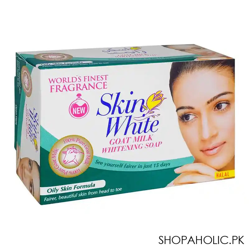 Skin White Oily Skin Formula Soap, Green, 110g - Main Image