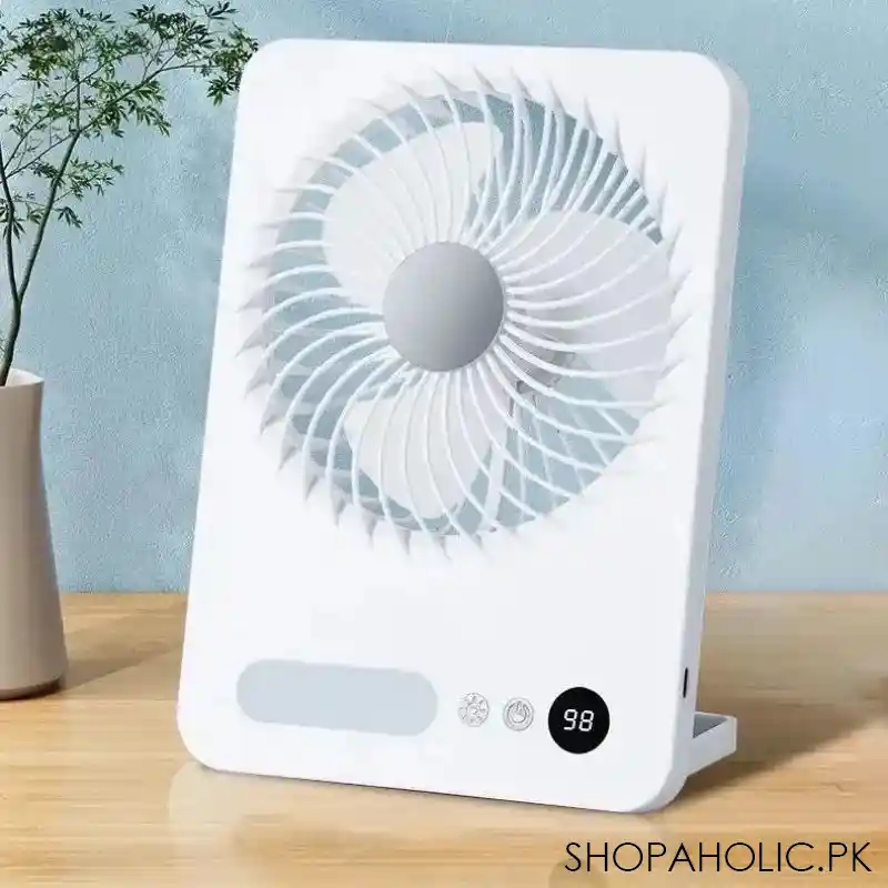 slim foldable led fan main image