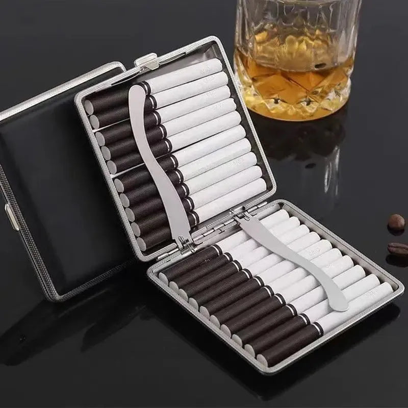 slim leather cigarette case image4