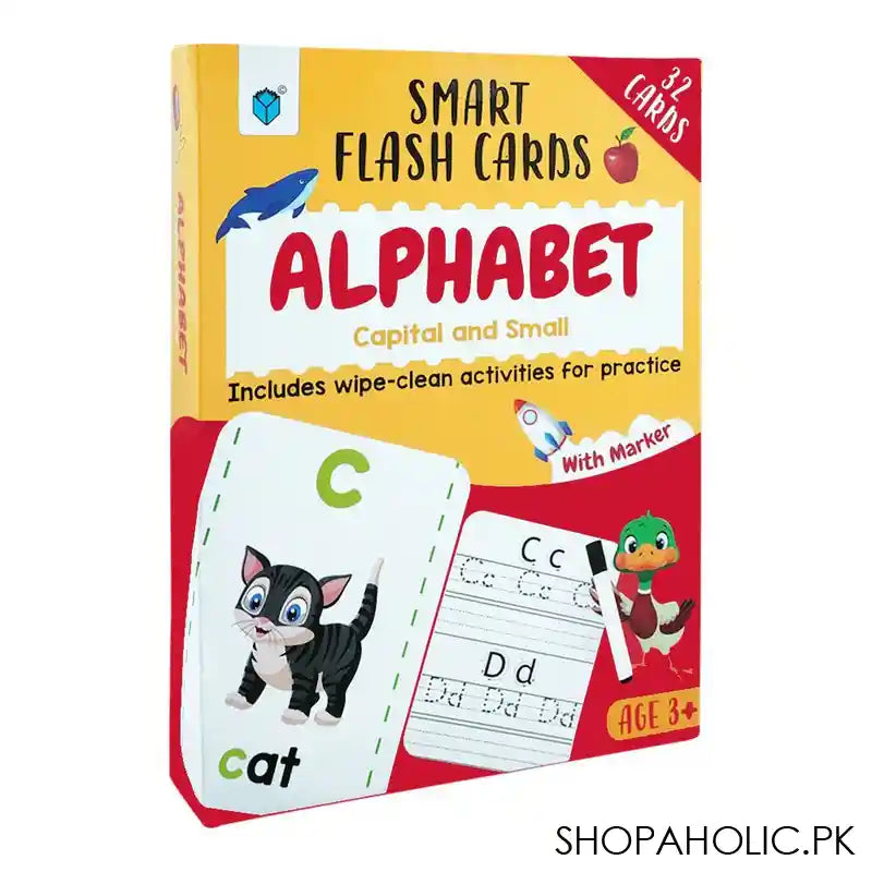 Smart Flash Card Alphabet Capital & Small Book - Main Image