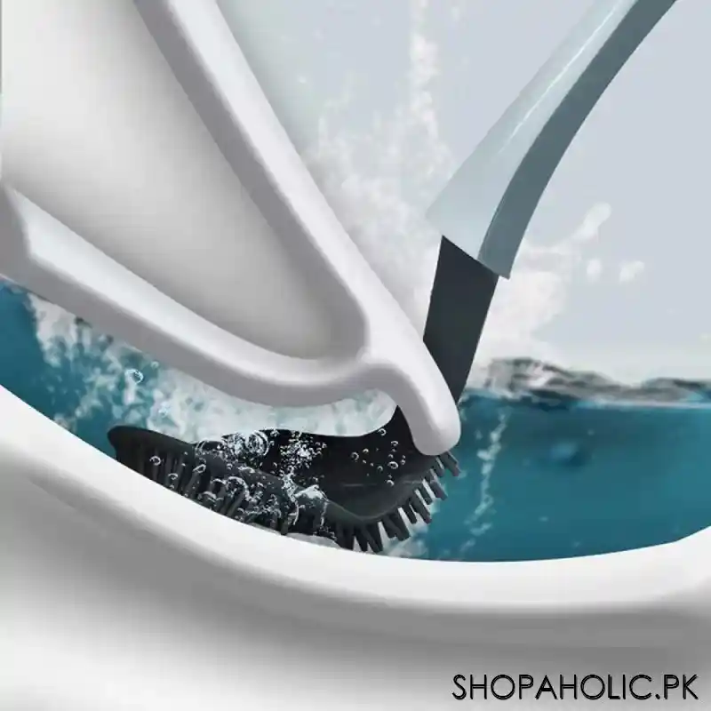 smart tpr silicone toilet brush image5