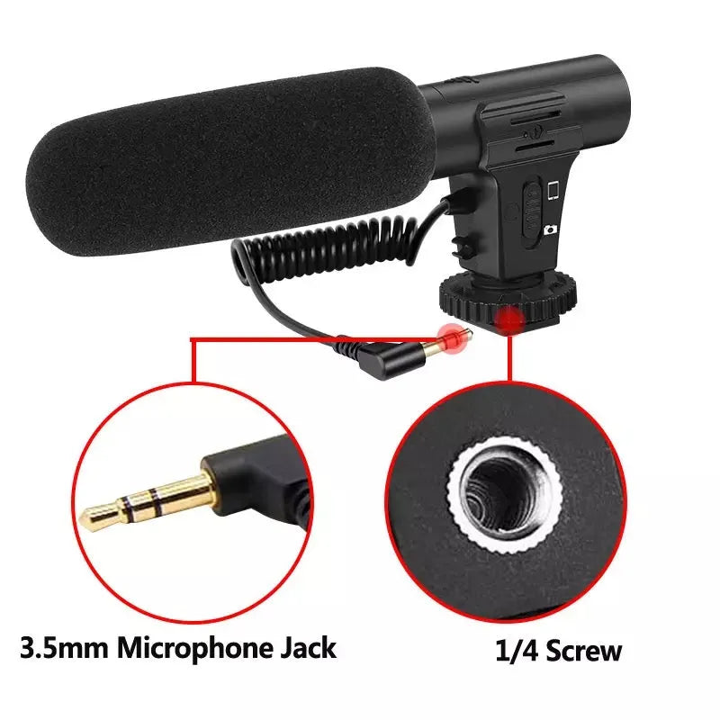 smart vlogging kit with microphone and led light image5