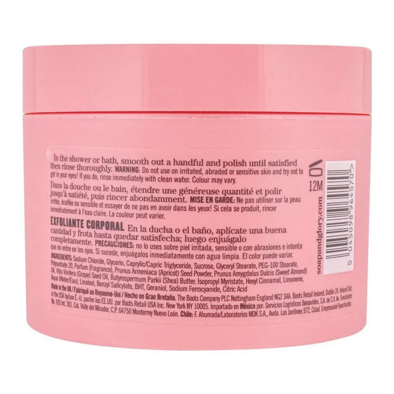 soap & glory flake away body scrub, for gorgeously glowing skin, 300ml image2