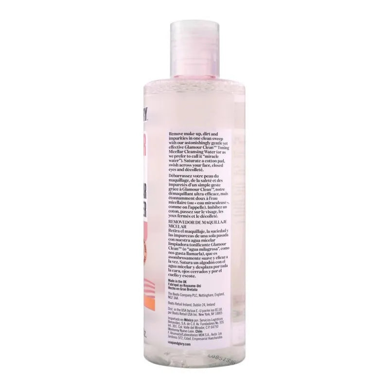 soap & glory glamour clean toning micellar water, 350ml image2