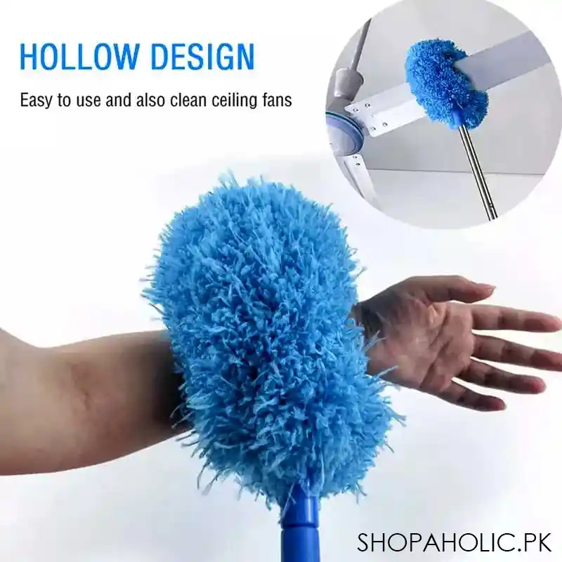 soft microfiber hollow design ceiling fan duster image7