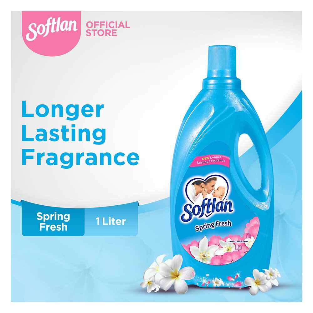 Softlan Fabric Conditioner, Spring Fresh, 1000ml - Main Image