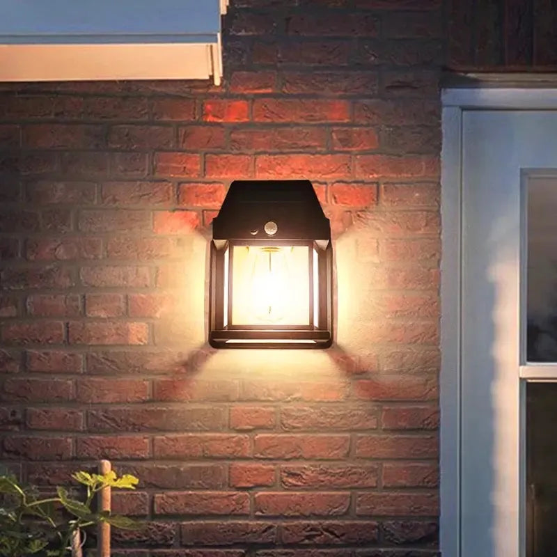 solar outdoor wall light with motion sensor image4