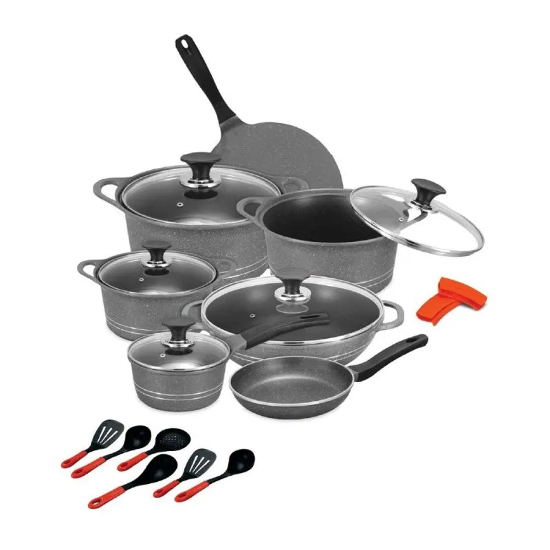 sonex die cast eden plus cooking set, 20 pieces, 52339 main image