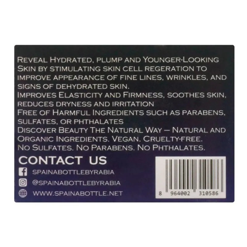 spa in a bottle hyaluronic acid moisturiser cream, 50ml image3