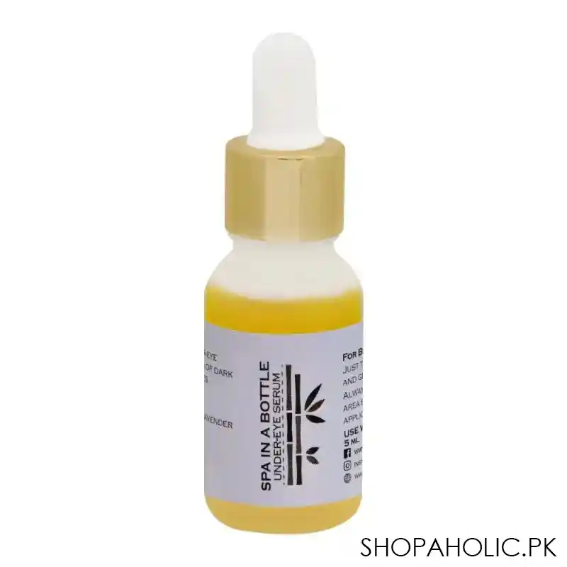 spa in a bottle under eye serum, 5ml main image