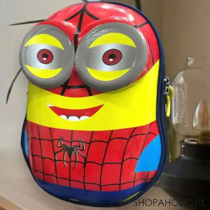 spider minions school bag image4