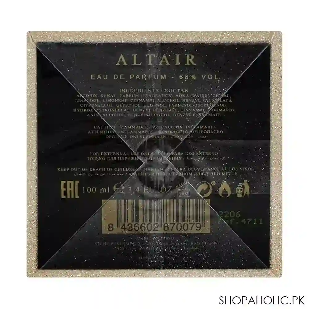 spirit of kings altair eau de parfum, for men & women, 100ml image4