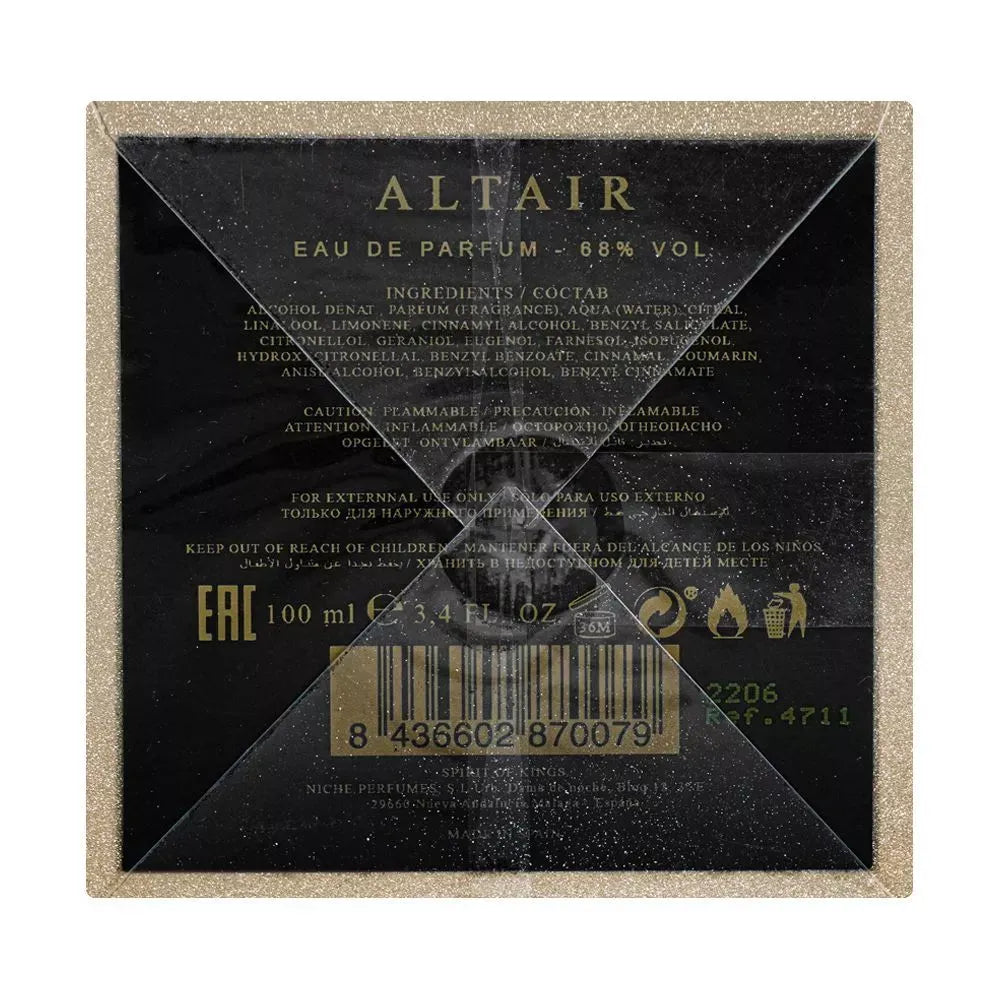 spirit of kings altair eau de parfum, for men & women, 100ml image4