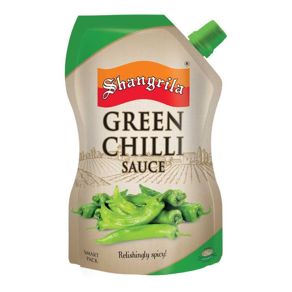 Shangrila Green Chilli Sauce, 500g - Main Image