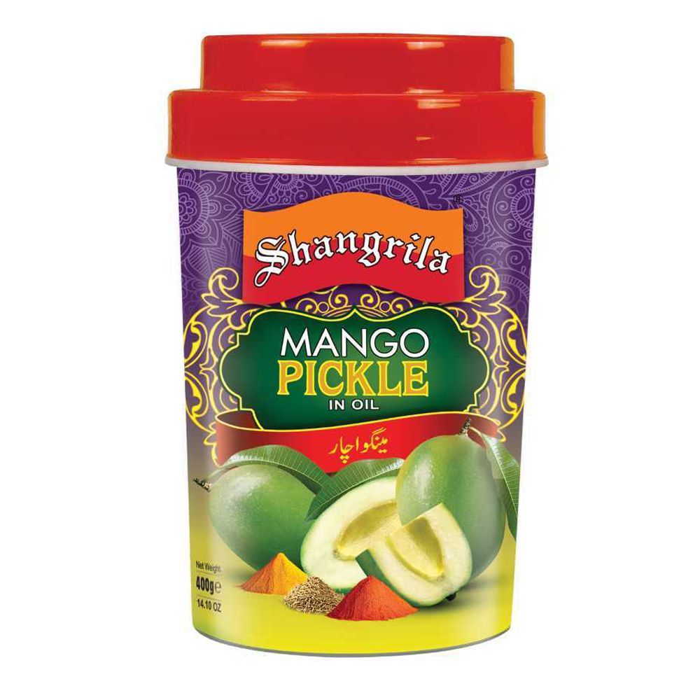 Shangrila Mango Pickle In Oil, Jar, 400g - Main Image