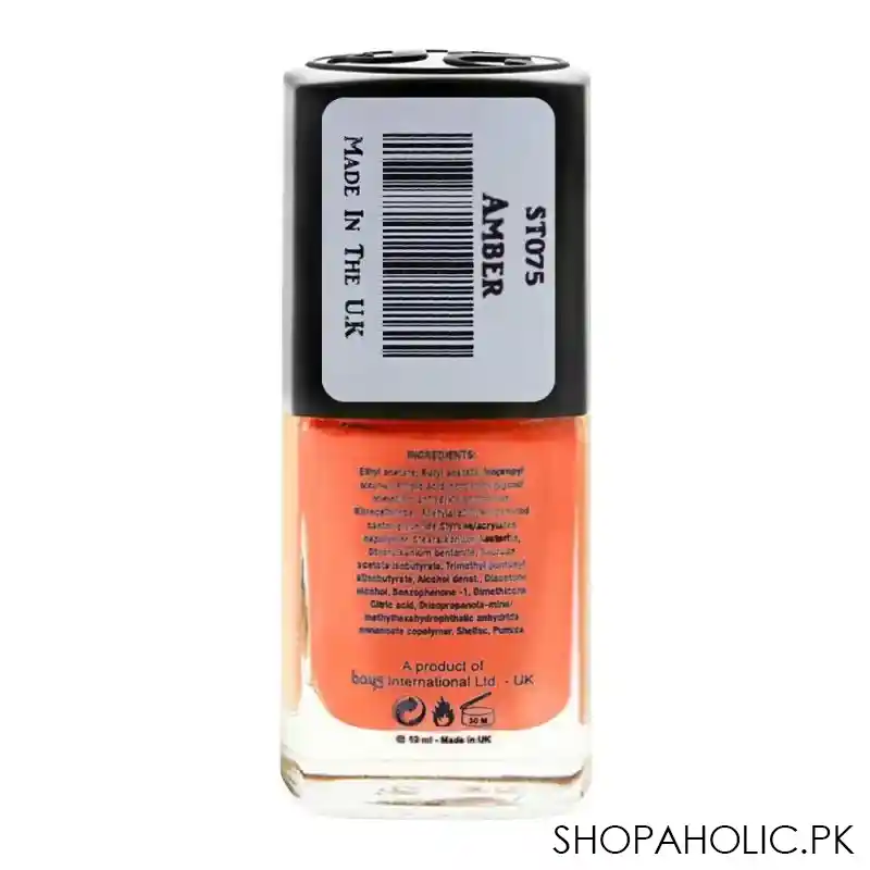 st london colorist nail colour, st075 amber image2