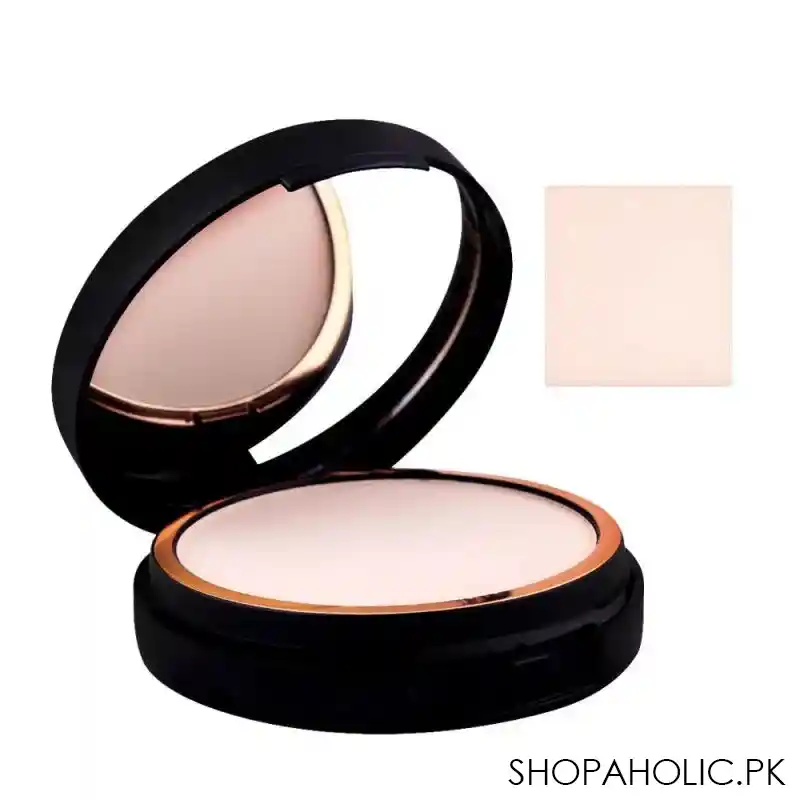 st london dual wet & dry compact powder, bisque, high coverage, spf 15, with vitamin e main image