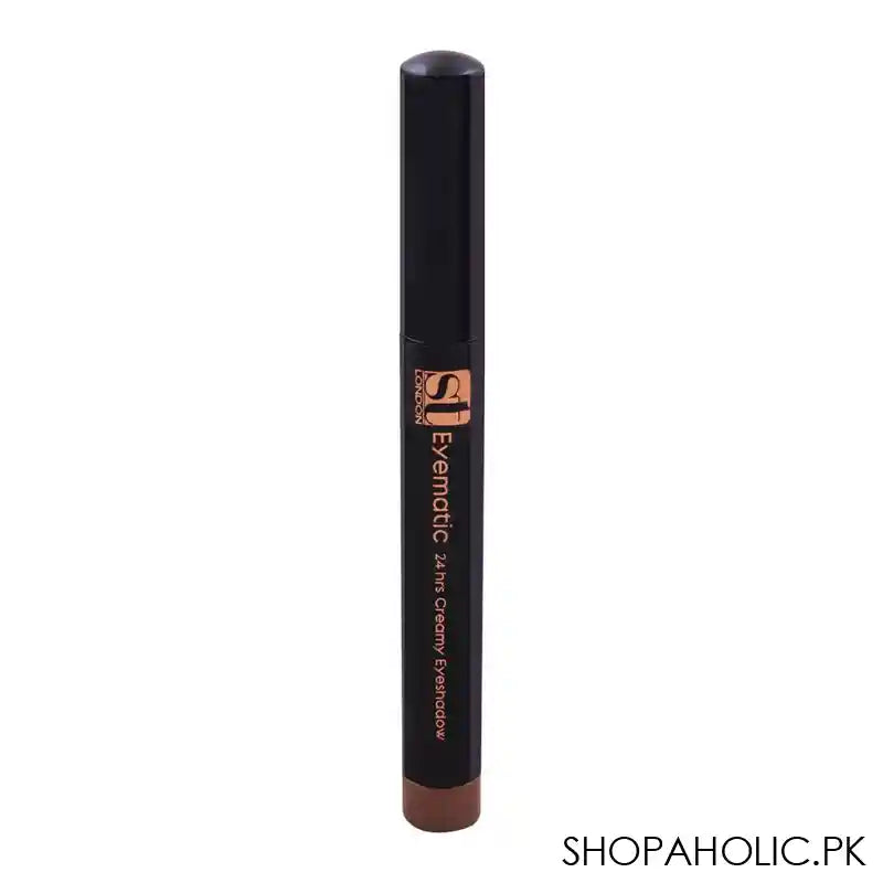 ST London Eyematic 24Hrs Creamy Eyeshadow, Coffee Brown - Image 3