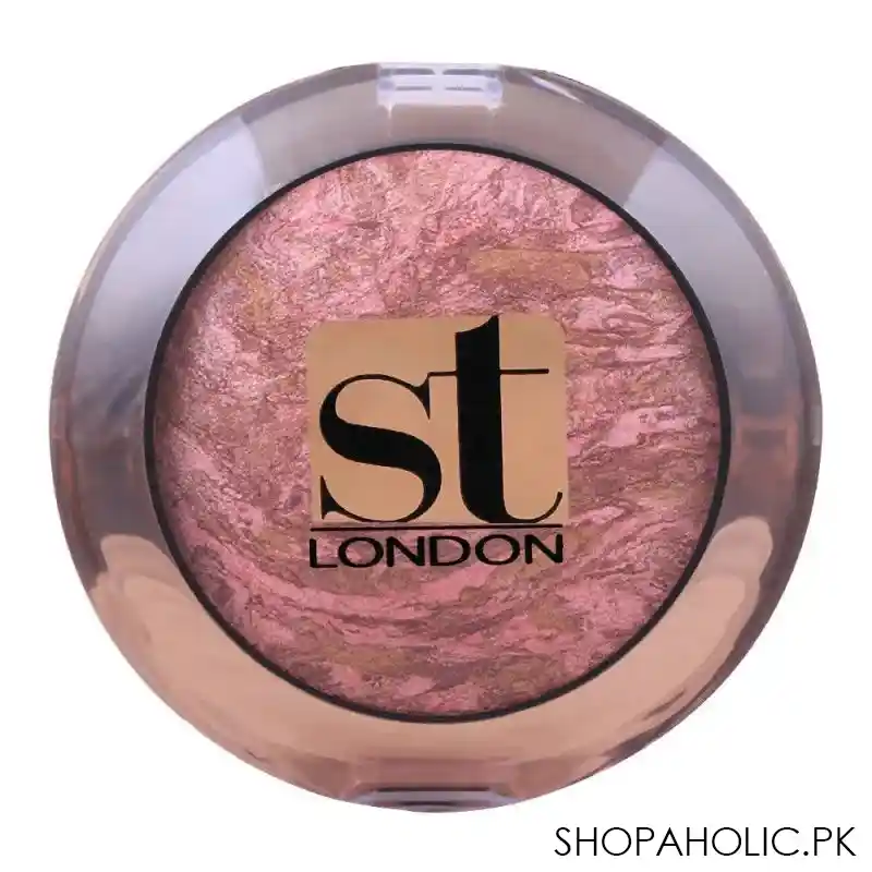 st london glam & shine blusher, cherry image2