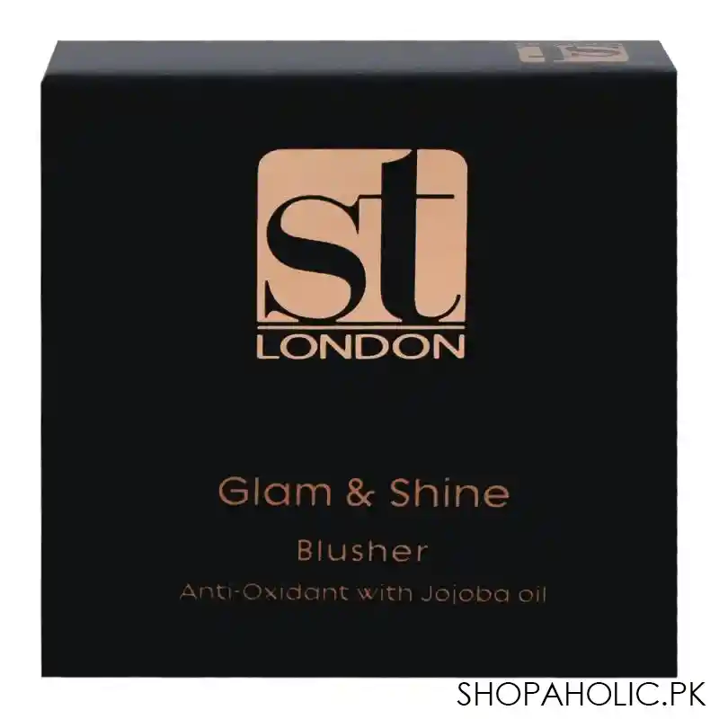 st london glam & shine blusher, cherry image4